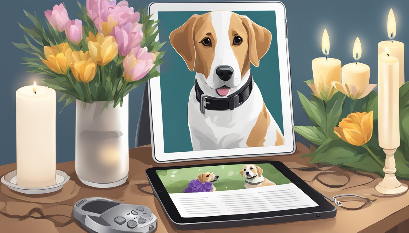 Creating a Digital Memorial Alongside Your Pet’s Physical Remains